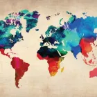 Business 2 image BEST WORLD MAP WALLPAPER Graphic Design in Melbourne VIC