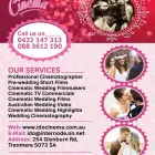 Business 1 image I DO CINEMA Wedding Service in Tranmere SA