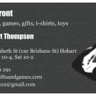Business 2 image ROBERT'S GIFTS-GAMES-PERFORM Toys--W'sale in Hobart TAS